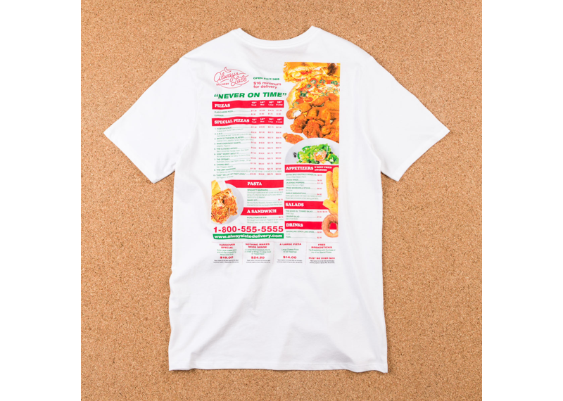 Nike SB x Skate Mental Pizza Tee White