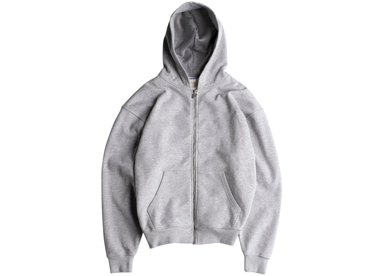 Privacy Luxury Zip Hoodie - Grey