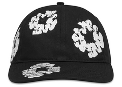 Denim Tears Cotton Wreath Cap - Black