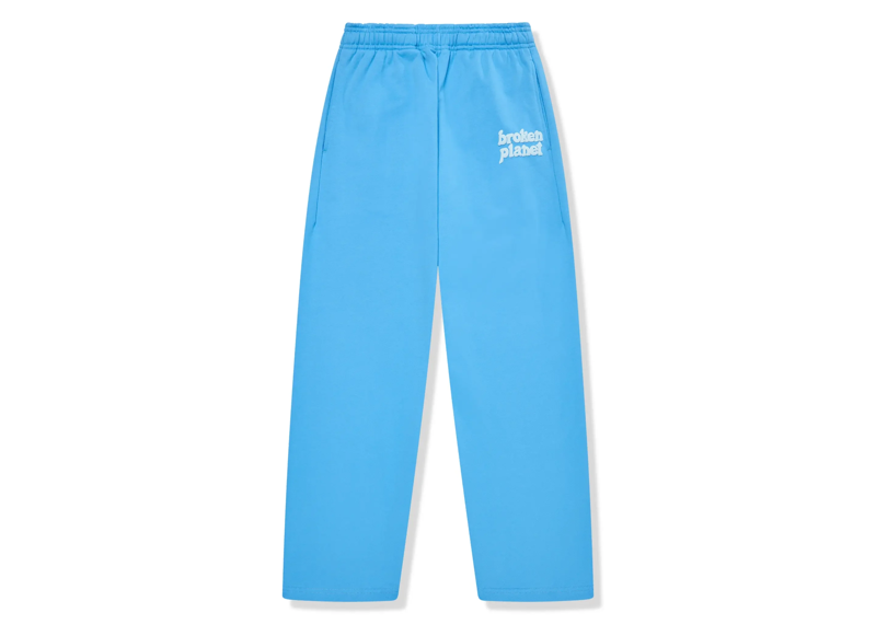 Broken Planet Straight Leg Sweatpants - Light Blue (SS24)