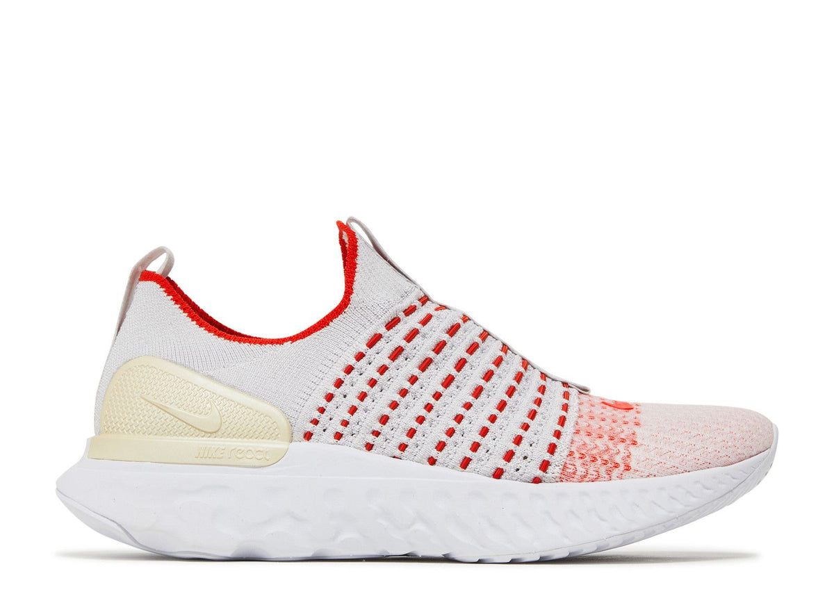 Wmns React Phantom Run Flyknit 2 Vast Grey Orange