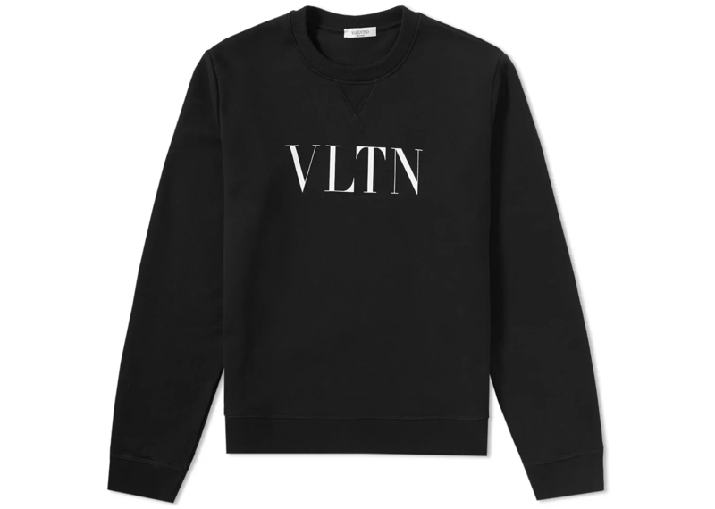 Valentino VLTN Logo Sweatshirt - Black/White