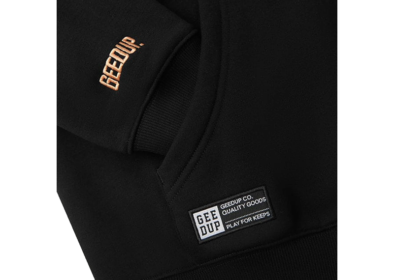 Geedup Co x ArrDee Handstyle Hoodie - Black/Teal/Multi