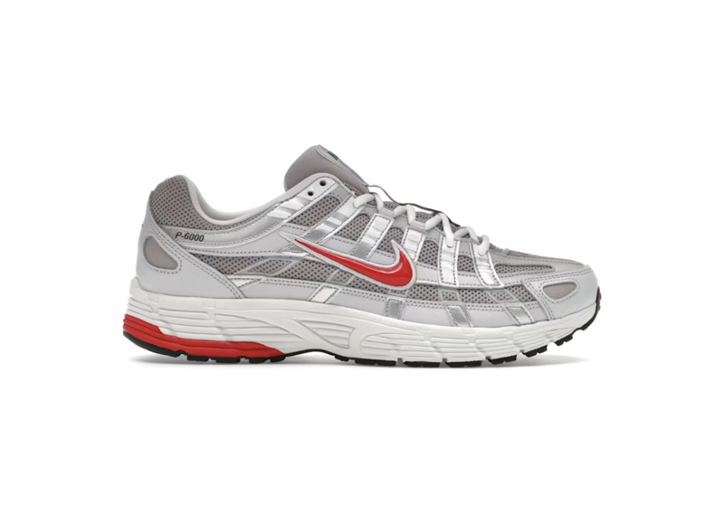 Nike P-6000 Grey Fire Red