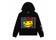 Denim Tears x CPFM Smiley Face Hoodie Black