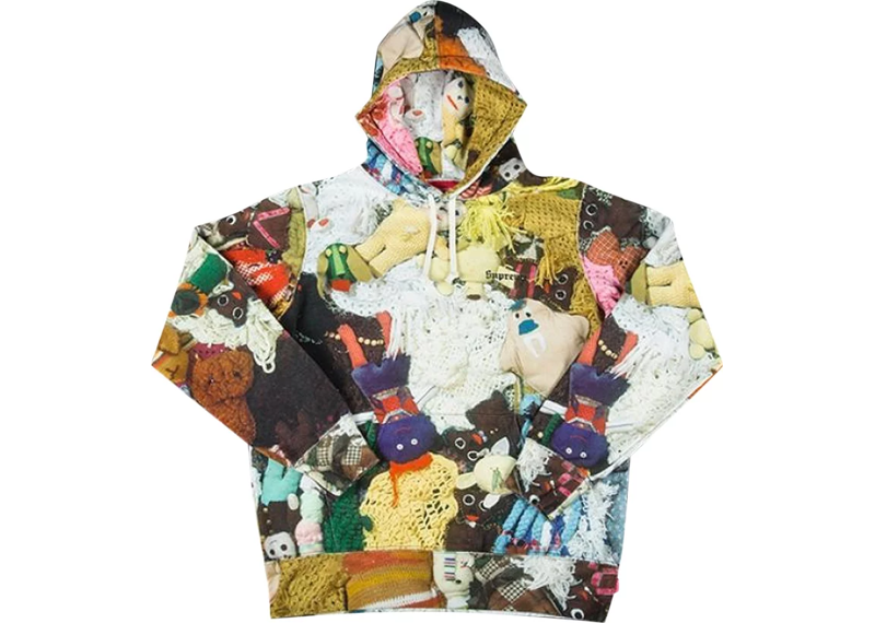 Supreme x Mike Kelley More Love Hours Than Can Ever Be Repaid Hooded Sweatshirt Multicolor