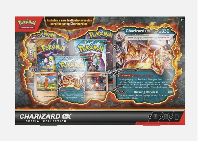 Pokemon Trading Card Game: Charizard Ex Special Collection