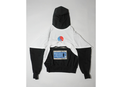 Cheff PYP Layered Hoodie - Black/White
