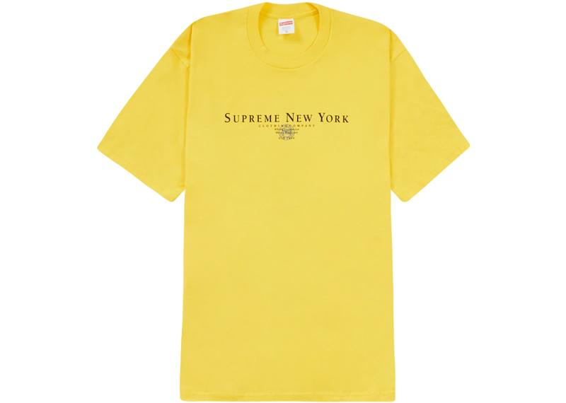 Supreme Tradition T-Shirt - Yellow (FW22)