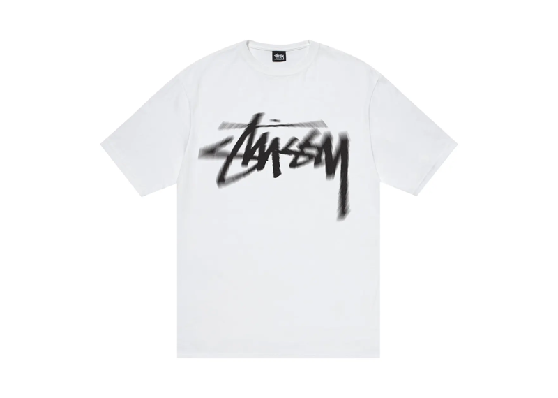 Stussy Dizzy Stock T-Shirt - White