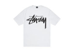 Stussy Dizzy Stock T-Shirt - White