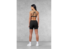 The Giving Movement 3.5 inch Double Layer Biker Shorts - Pitch Black