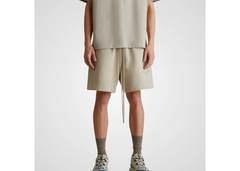 Fear of God Essentials Fleece Shorts -  Timber (SS25)