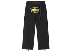 Corteiz Yella Guerillaz Cargos - Black/Yellow (SS22)