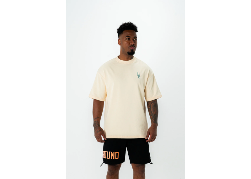 Undrground Empire Street T-Shirt - Cream/Sage