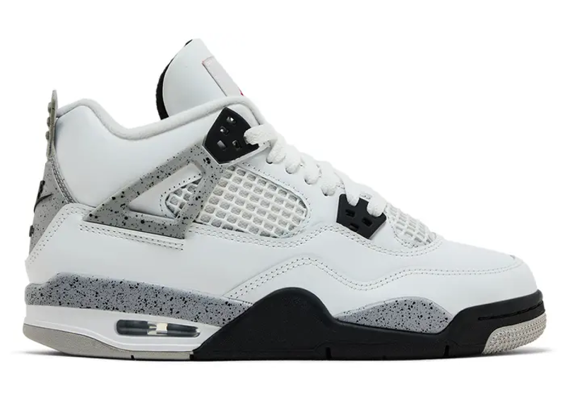 Air Jordan 4 Retro GS White Cement (2025)
