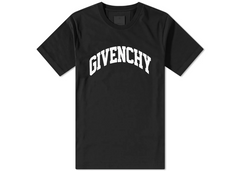 Givenchy Paris College Logo T-Shirt, Black