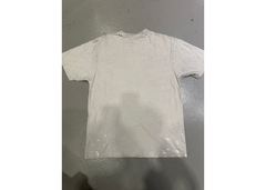 Balenciaga 90/10 Oversized Destroyed Vintage Jersey T-Shirt - Light Grey