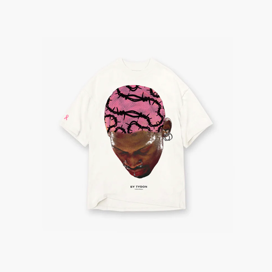 By Tydon Rodman Shirt - White/Pink