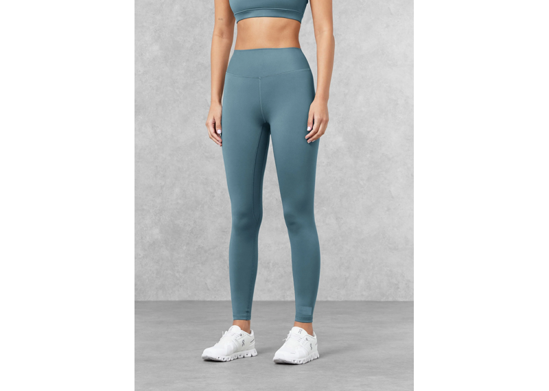The Giving Movement 27 inch High Rise Tonal Leggings - Elemental Blue