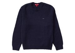 Supreme Boucle Small Box Logo Sweater - Navy