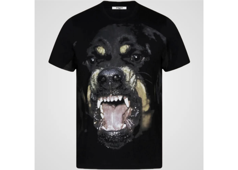 Givenchy Rottweiler Print T-Shirt, Black