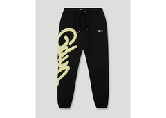 Geedup Co Handstyle Logo Trackpants - Black/Sorbet