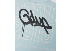 Geedup Co Core Handstyle T-Shirt - Cool Blue/Black