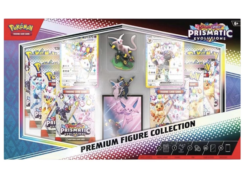 2025 Pokemon Prismatic Evolutions Premium Figure