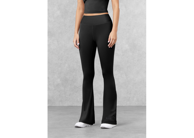 The Giving Movement 30.5 inch Flared Leggings - Pitch Black