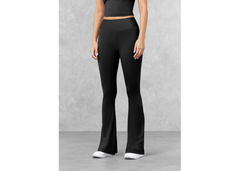The Giving Movement 30.5 inch Flared Leggings - Pitch Black