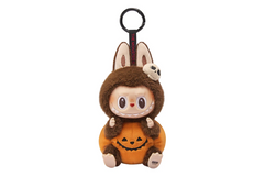 Pop Mart The Monsters LABUBU Happy Halloween Party Series - Sitting Pumpkin Vinyl Plush Pendant