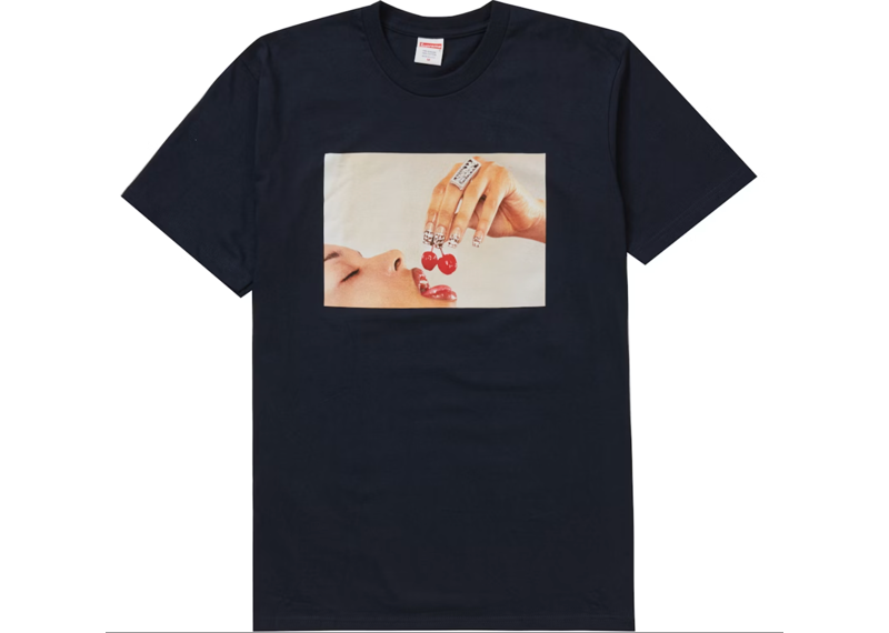 Supreme Cherries Tee Navy