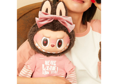 Pop Mart The Monsters Labubu Catch Me If You Like Me Vinyl Doll Gift Box (Pink Version)