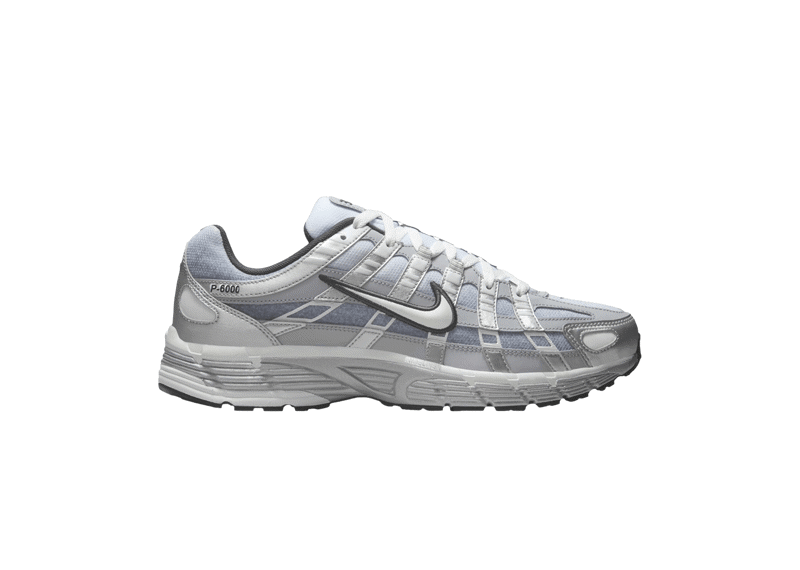Nike P-6000 Metallic Silver Wolf Grey