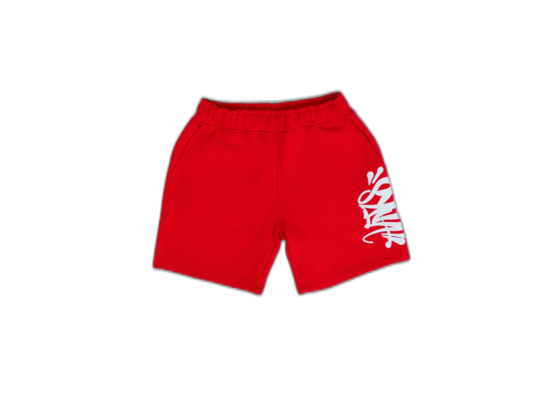 Syna World Logo Shorts - Red/White