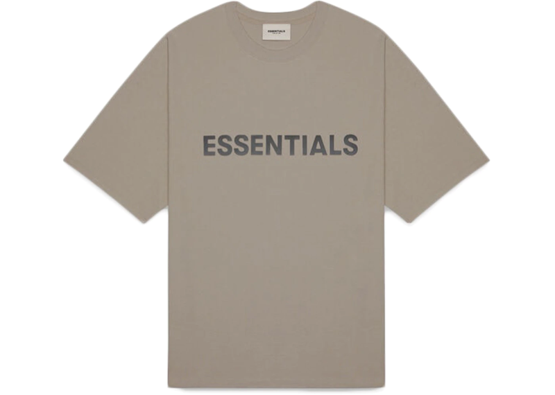 Essentials Applique Logo T-Shirt - Taupe (SS20)