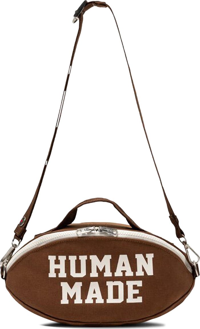 Human Made Rugby Ball Bag - Brown (FW23)