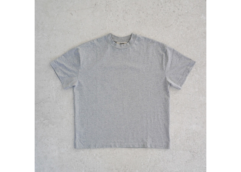 Signature Blank T-Shirt - Marle Grey