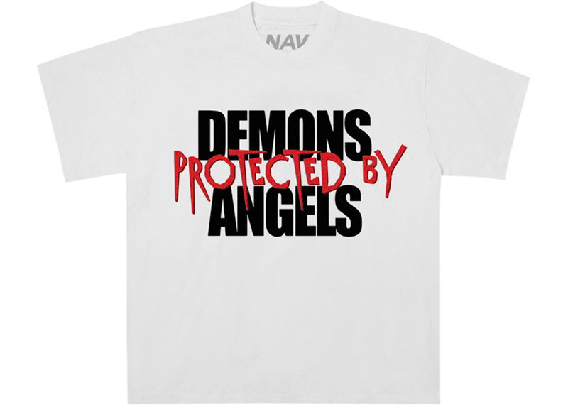 Vlone x Nav DPBA Glow T-Shirt - White (FW22)