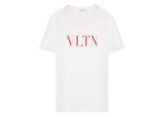 VLTN Logo T-Shirt - White/Red (SS21)