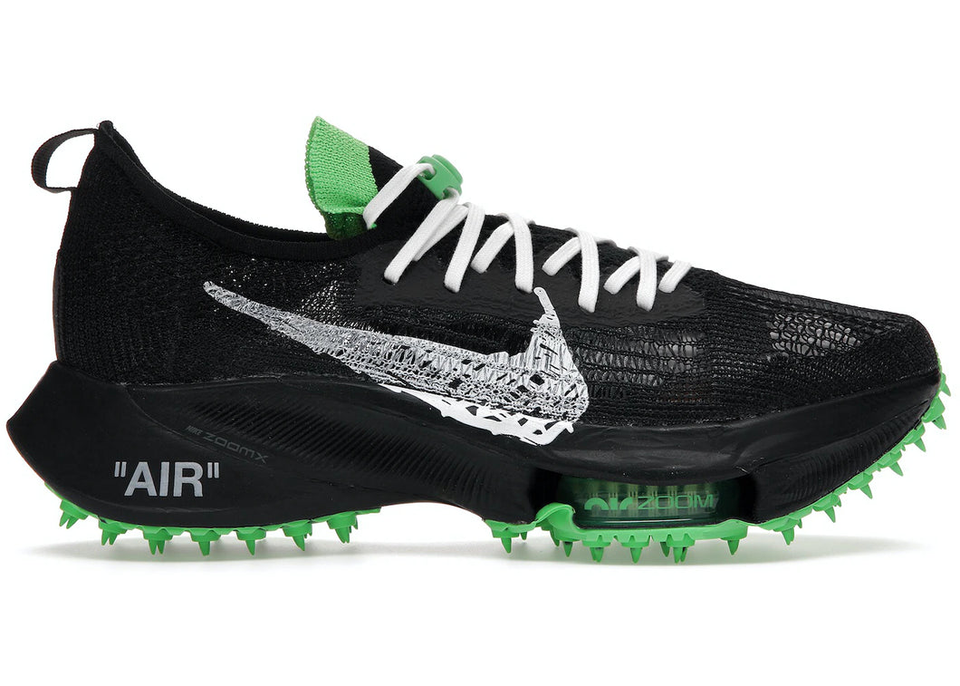 Nike x Off-White Air Zoom Tempo Next% Flyknit 'Black/Scream Green' (M)