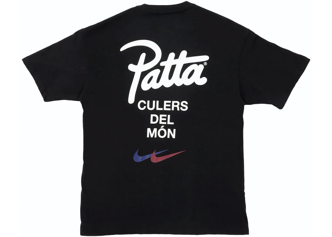 Patta x Barcelona FC Culers del Món T-Shirt - Black (FW23)