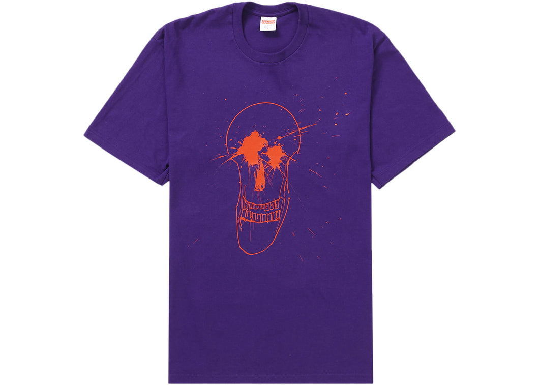 Supreme x Ralph Steadman Skull T-Shirt - Purple (SS22)