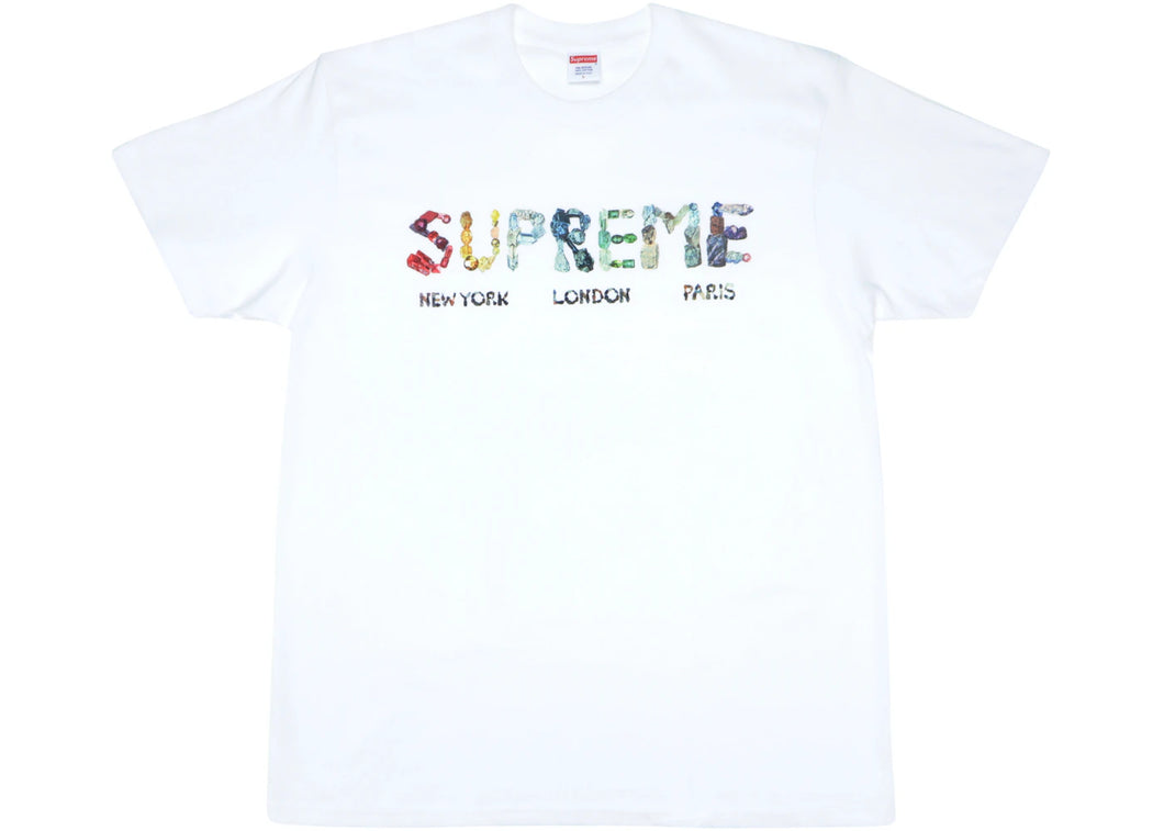 Supreme Rocks T-Shirt - White (SS18)