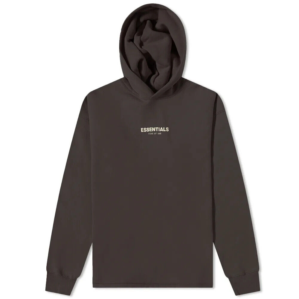 Fear of God Essentials Relaxed Hoodie - Iron (SS22)