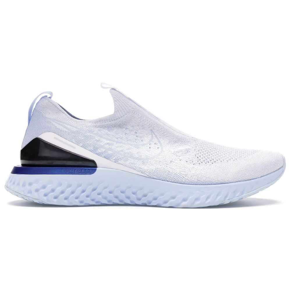 Nike Epic React Moc Flyknit 'White/Hydrogen Blue'