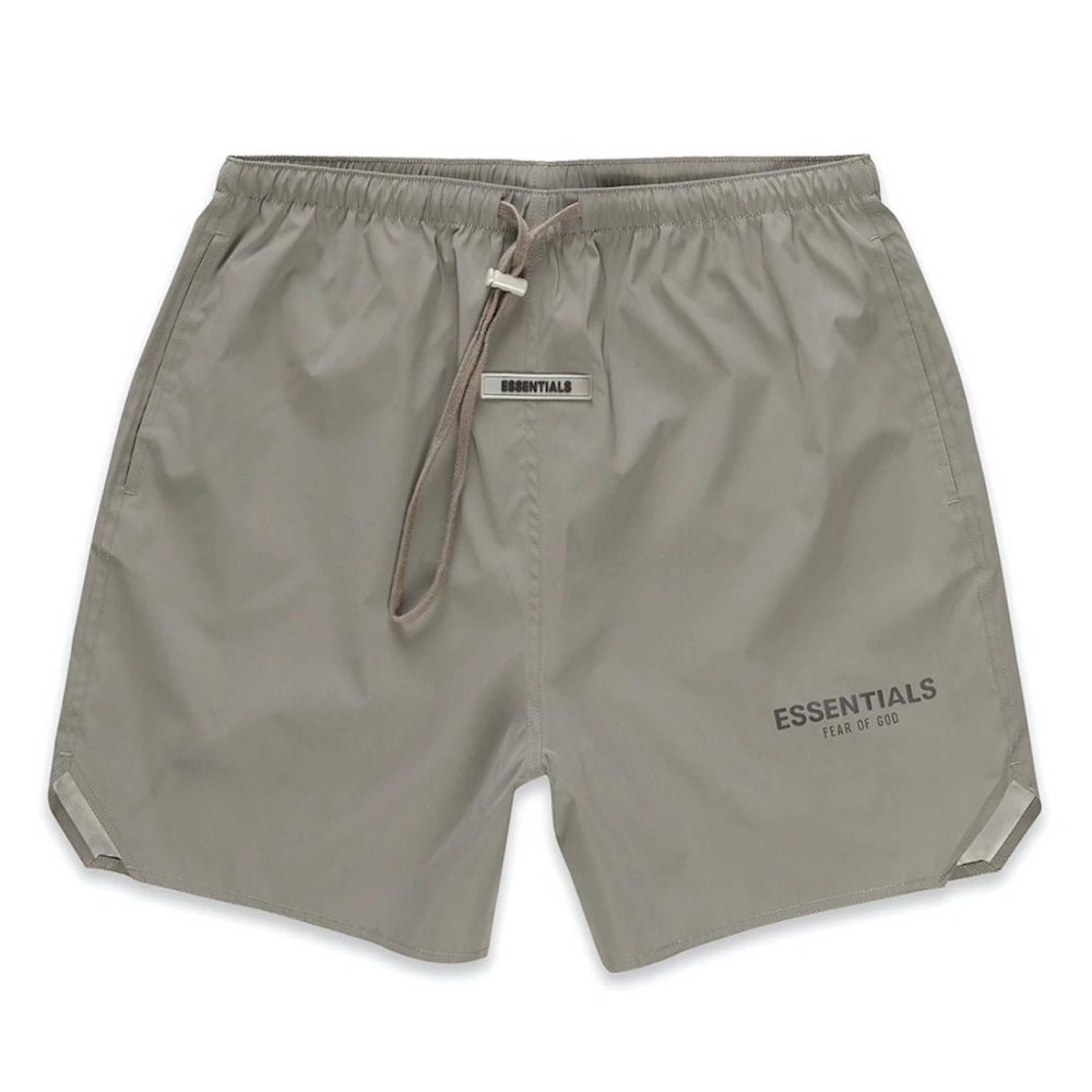 Fear of God Essentials Nylon Volley Shorts - Cement (FW20)
