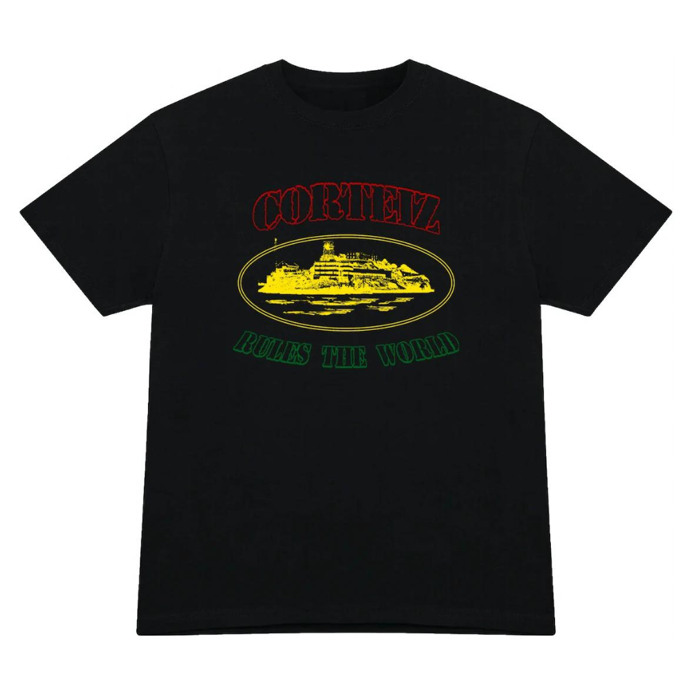 Corteiz OG Carni Alcatraz T-Shirt - Black (FW23)