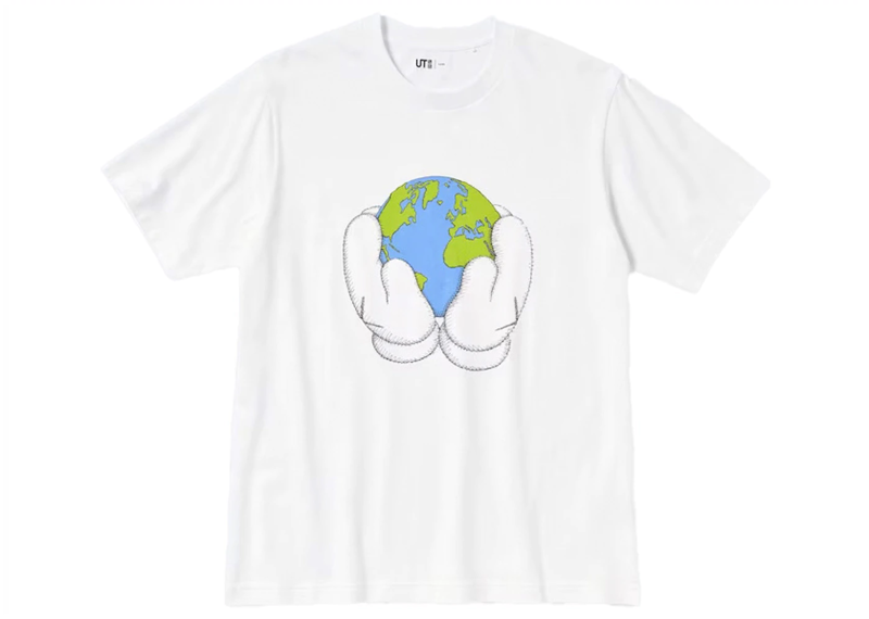 KAWS x Uniqlo Peace For All T-Shirt - White (FW23)